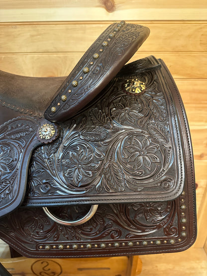 16” Circle Y Ohio Reiner Western Reining Saddle Model 2672 (2023)