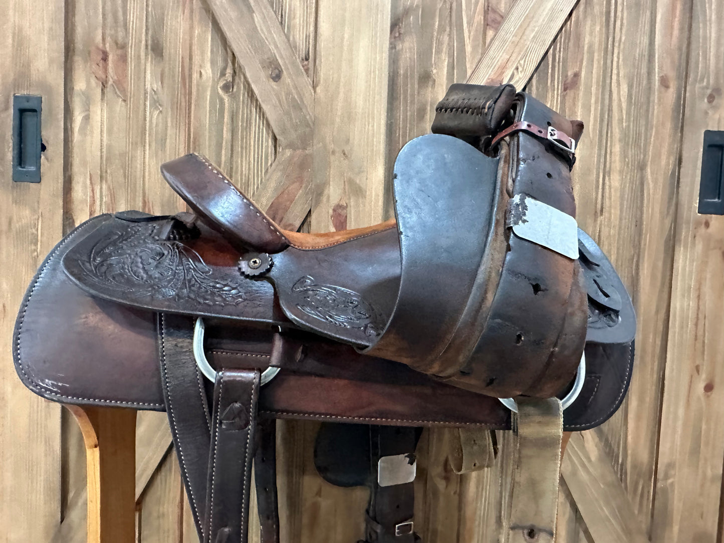 16.5” Crates Roping Saddle Model 422