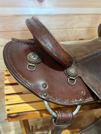 14” Clinton Anderson Aussie Stock Saddle by Martin Saddlery