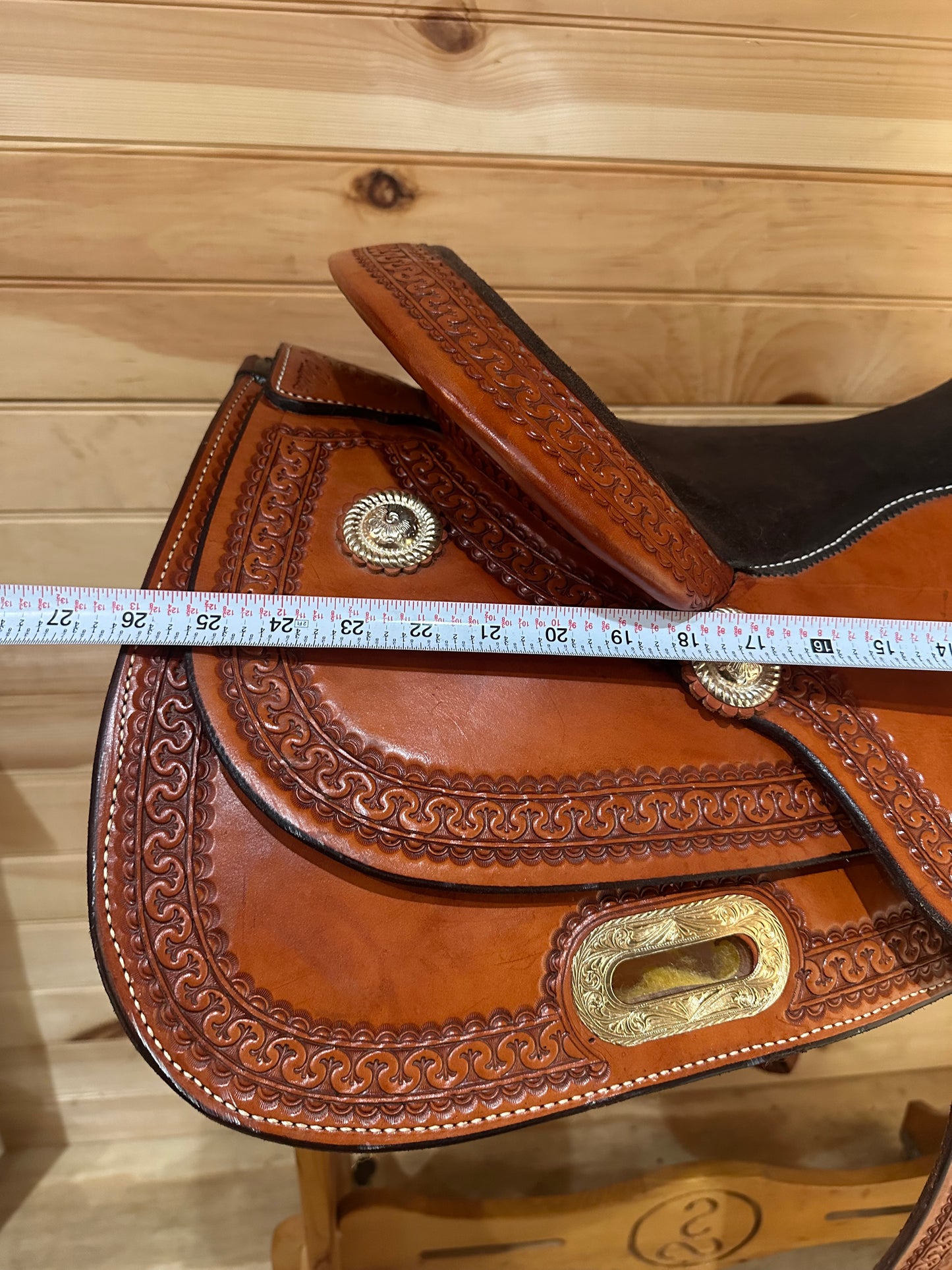 16” Billy Cook Maker Sulphur OK Reiner Western Saddle Model 8915