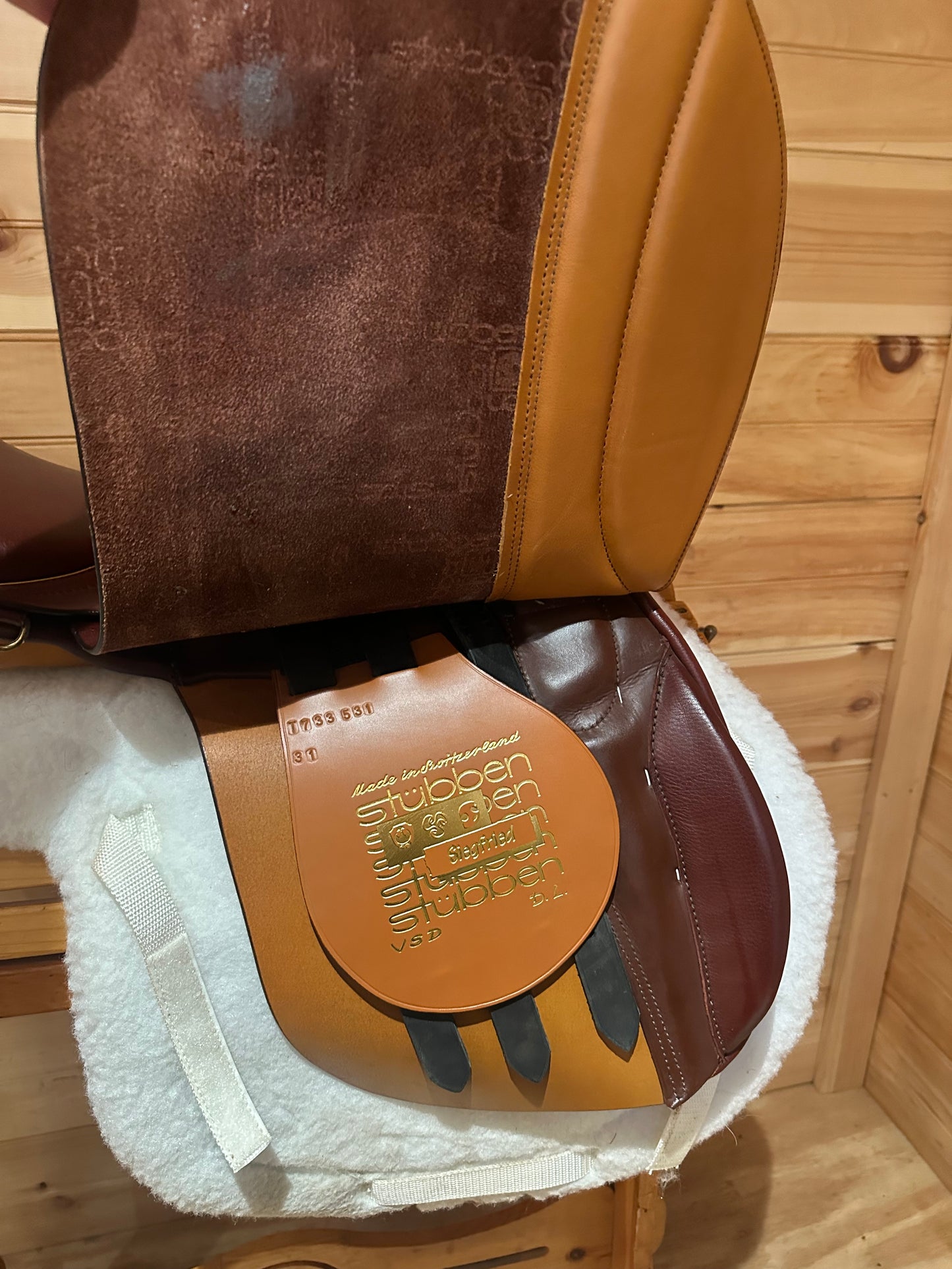 18.5” Stubben Siegfried VSD D.L. All Purpose Saddle