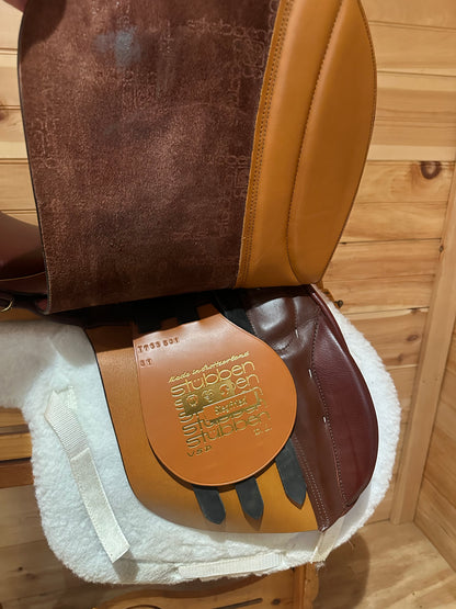 18.5” Stubben Siegfried VSD D.L. All Purpose Saddle