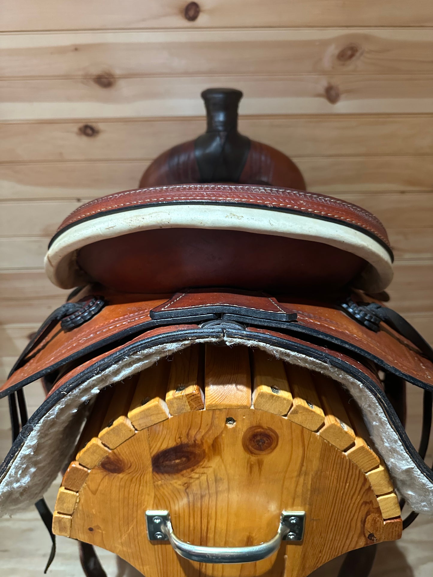 16” VH Saddlery Circle M Roper Western Saddle Model 1635