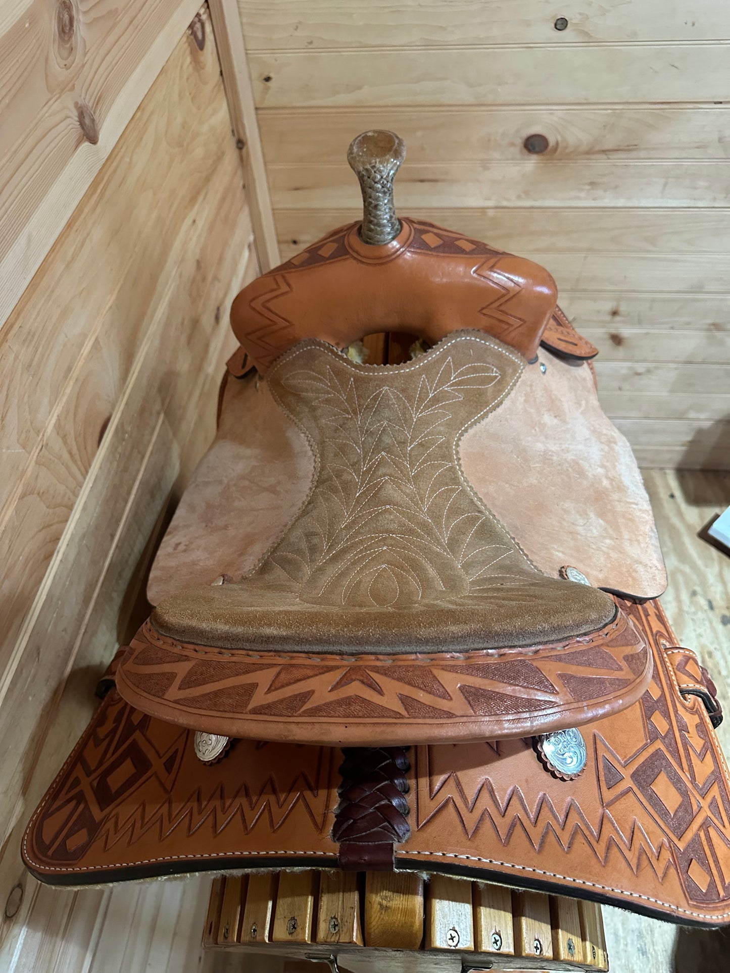 14” Dale Fredericks Saddlesmith Barrel Racing Saddle Model 21544