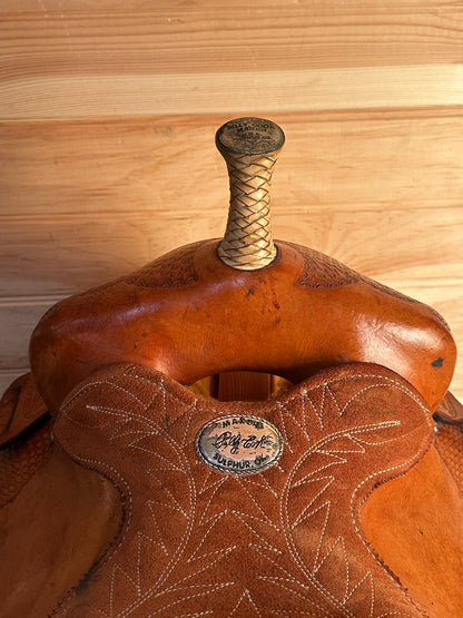 10” Billy Cook Maker Sulphur, OK Maker Youth Western Saddle Model 896