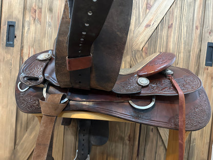 15” Donn Leson Reinmaker Reining Saddle