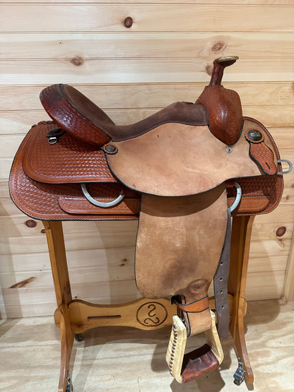 16” Tex Tan Hereford Team Roper Western Saddle Model PT4-110785