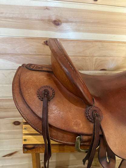 16” McCall Lady Pendleton Western Saddle Model 349-505