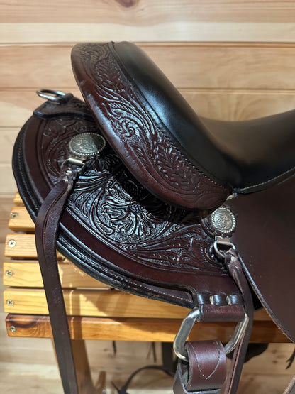 15” Circle Y High Horse Mesquite Trail Western Saddle Model 6864 (2022)