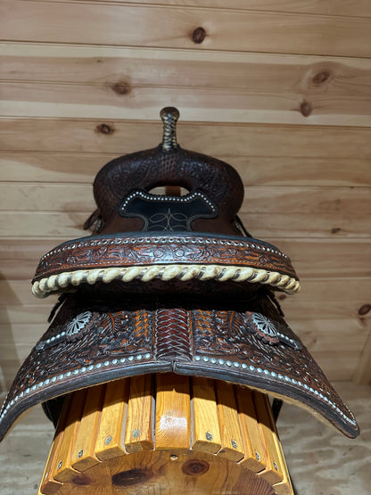 14.5” Ammerman Angel Kisses Barrel Racing Saddle