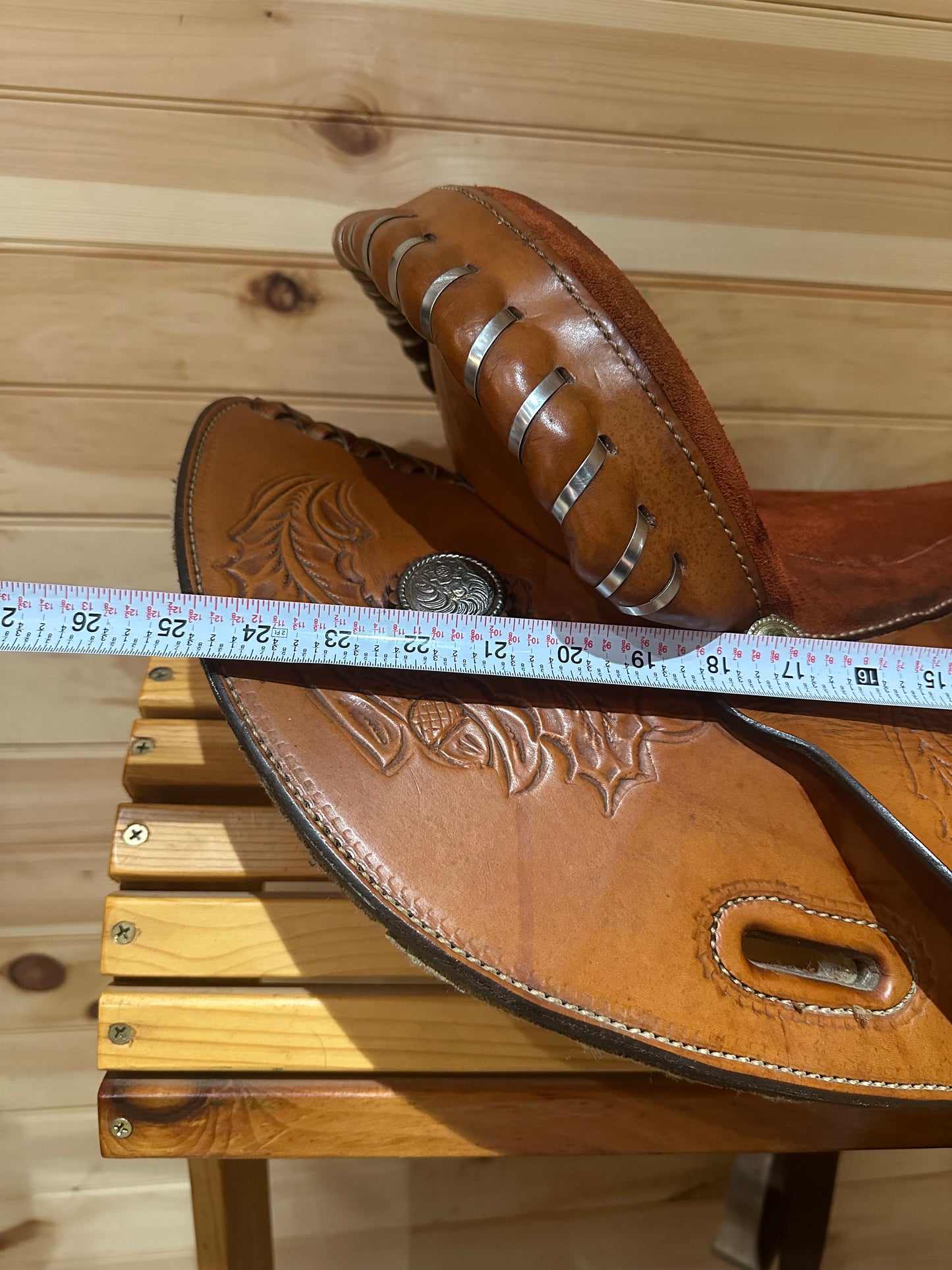 16” Blue Ridge Barrel Racing Western Saddle Model 9010