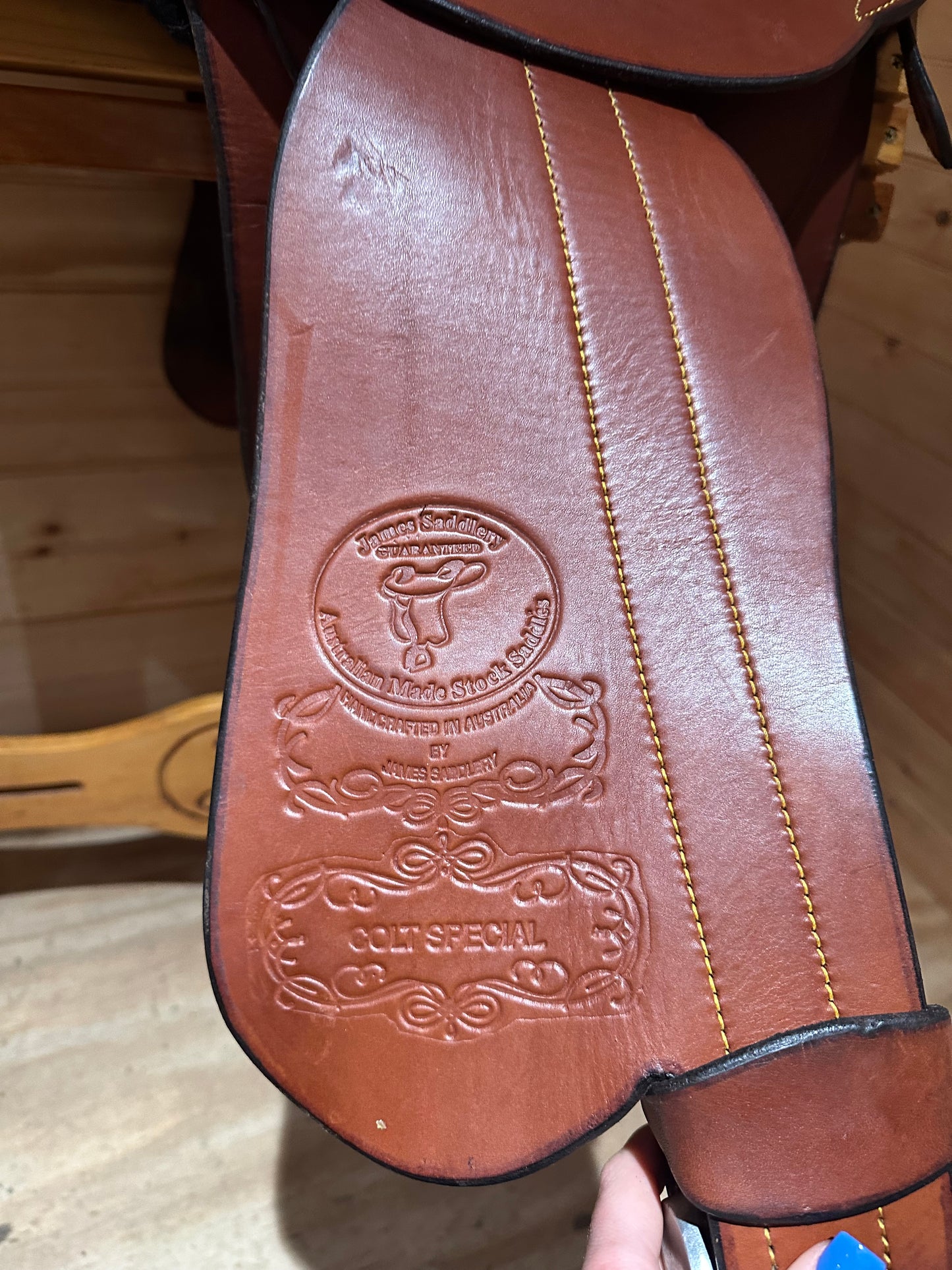 17” Australian Stock Saddle Co Colt Special Revolver Flex Fit By James Saddlery