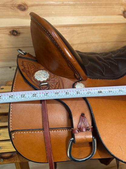 16.5” Tucker High Plains Western Trail Saddle Model 260