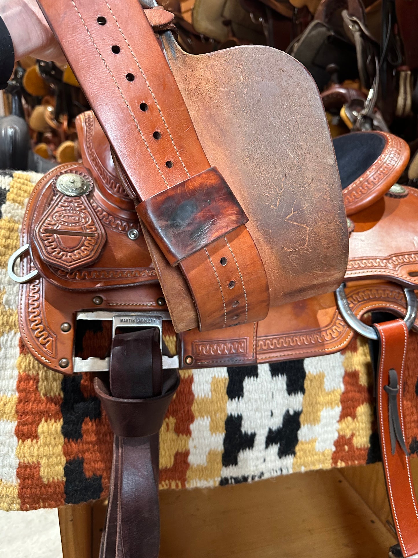 14.5” Martin All-Around Western Saddle Model (2015)