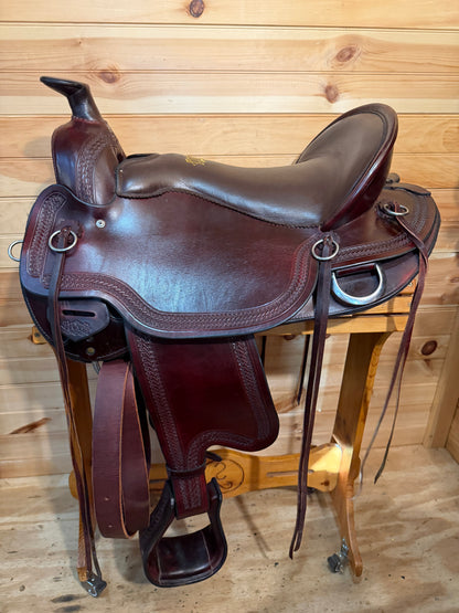 17.5” Tucker Gen II Southpass Western Trail Saddle Model 288