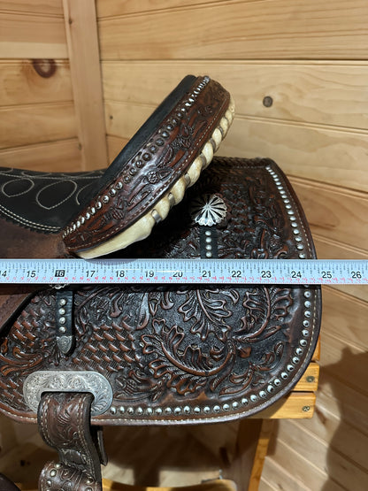 14.5” Ammerman Angel Kisses Barrel Racing Saddle