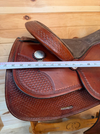16” Crates Equi-Fit Reiner Western Saddle Model 249-4