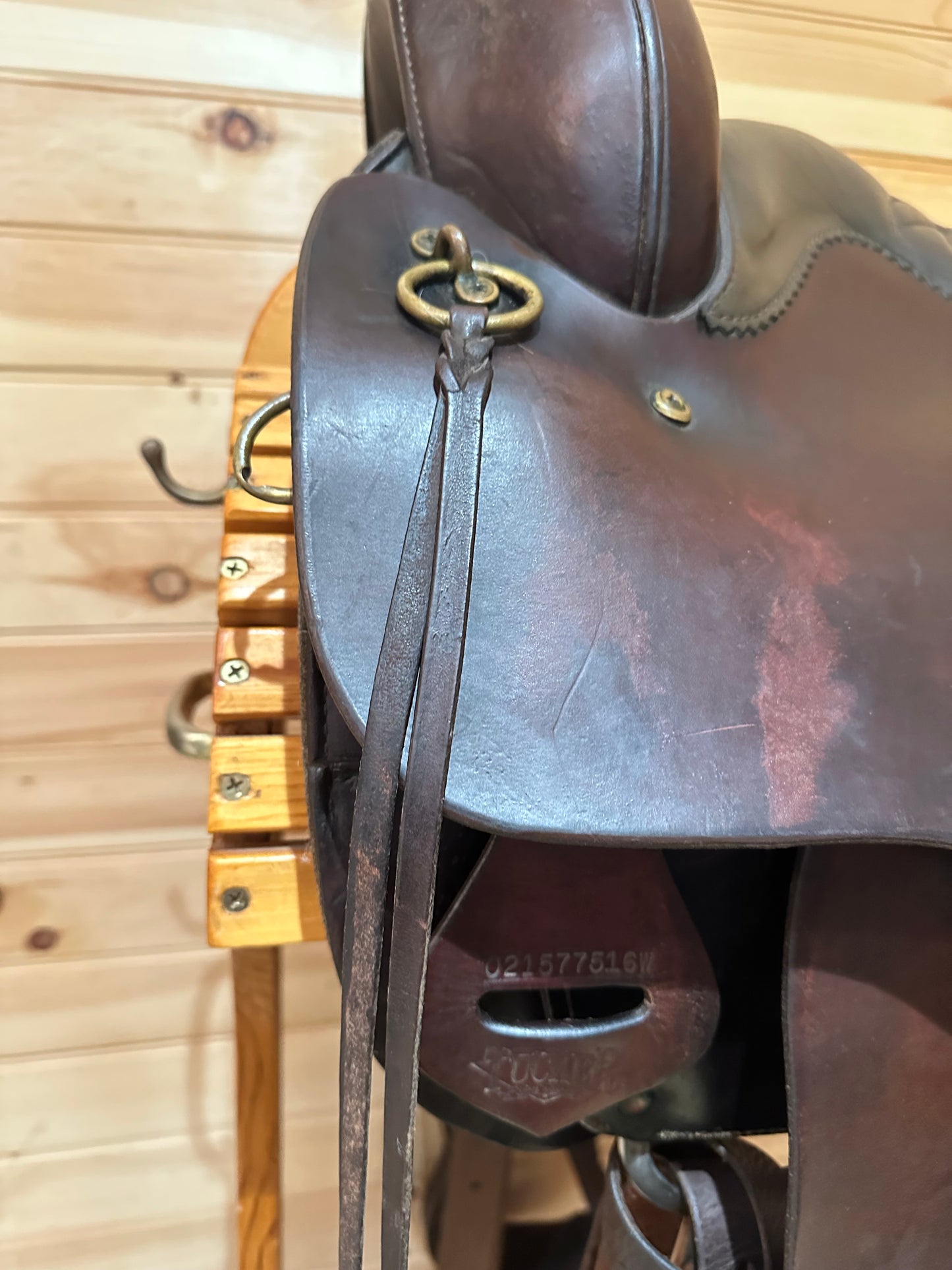 17.5” Tucker Saddlery Cheyenne Western Trail Saddle Model 157
