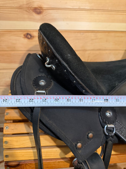 16” Imus 4-Beat Elite Gaited Endurance Trail Saddle & Breastcollar