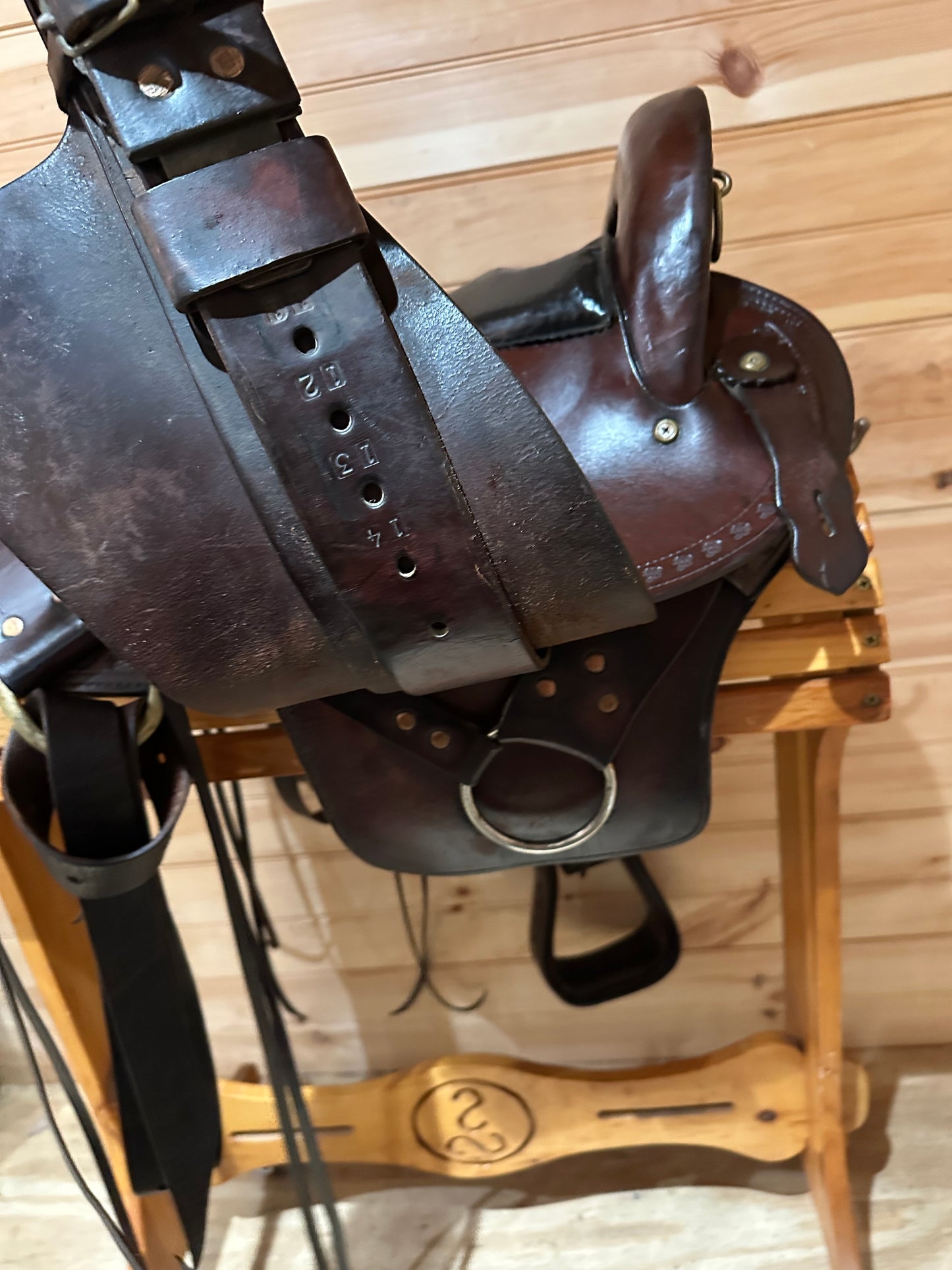 17” Imus 4Beat Gaited Endurance Trail Saddle