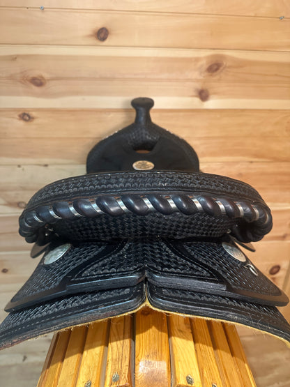 15” Rocking R Saddery  Western Saddle Model 1910
