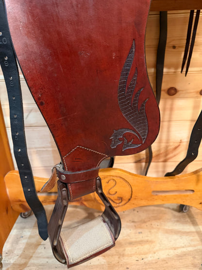 15” Skyhorse Skyrider Hybrid Endurance Saddle