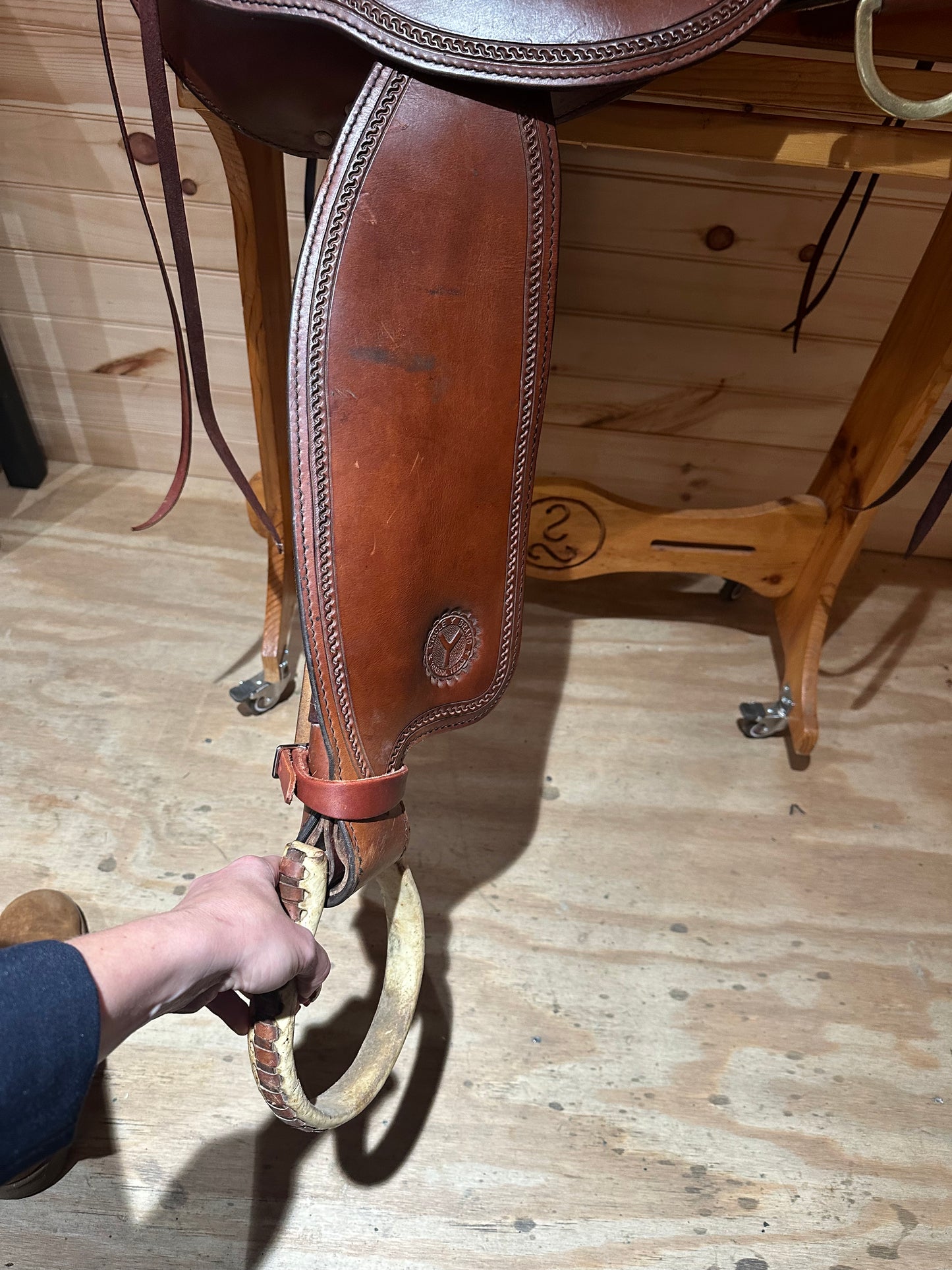 17” Circle Y Team Penning Western Saddle Model 1631