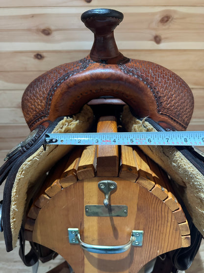 17” Billy Cook Maker Sulphur OK Reiner Western Saddle Model 6005