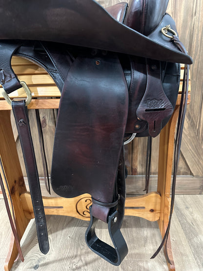 16.5” Tucker Saddlery Western Trail Saddle