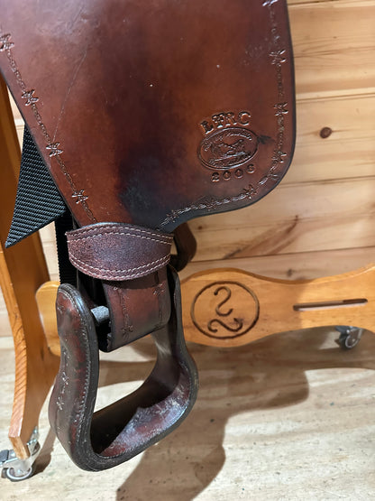 16” Allegany Mountain Trail Saddlery Gaited Western Saddle