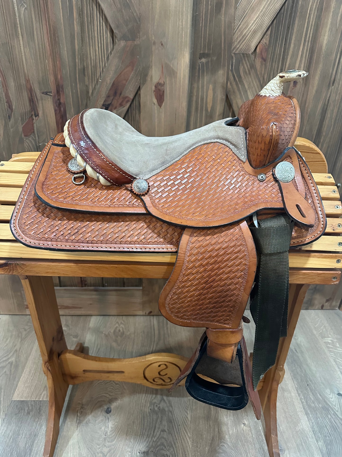 12” Dakota Saddlery Children’s Saddle