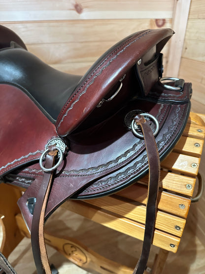 16” Circle Y Tennessee Trail Gaiter Flex2 Saddle Model 1590