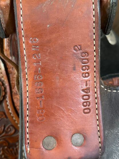 16” Tex Tan Imperial AQHA Western Show Saddle