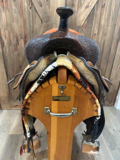 15” Circle Y NBHA Barrel Racing Saddle