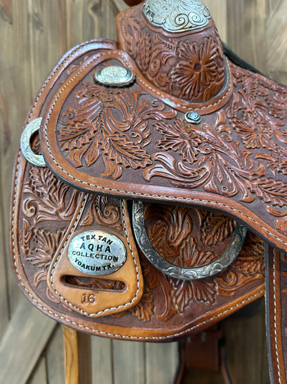 16” Tex Tan Imperial AQHA Western Show Saddle