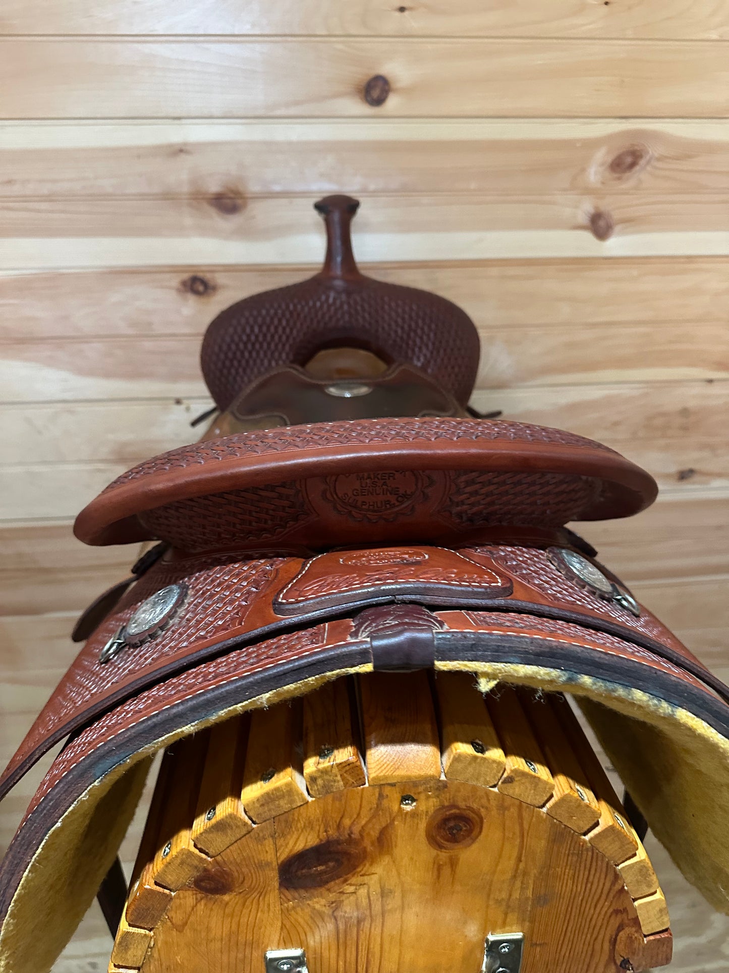 16” Genuine Billy Cook Pro Cutter Western Saddle Model 8940