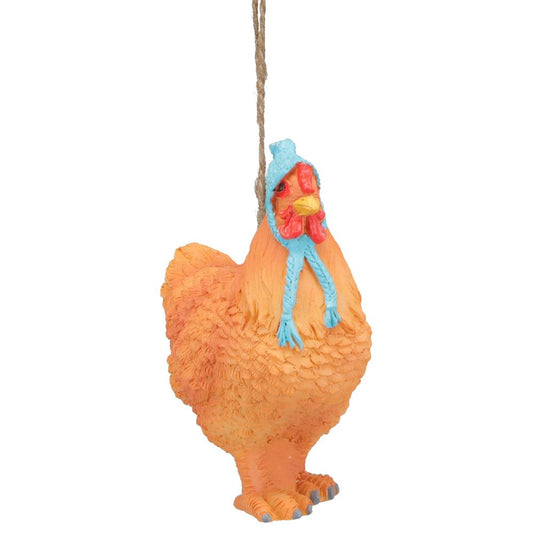 Tough1 Hen with Bonnet Ornament