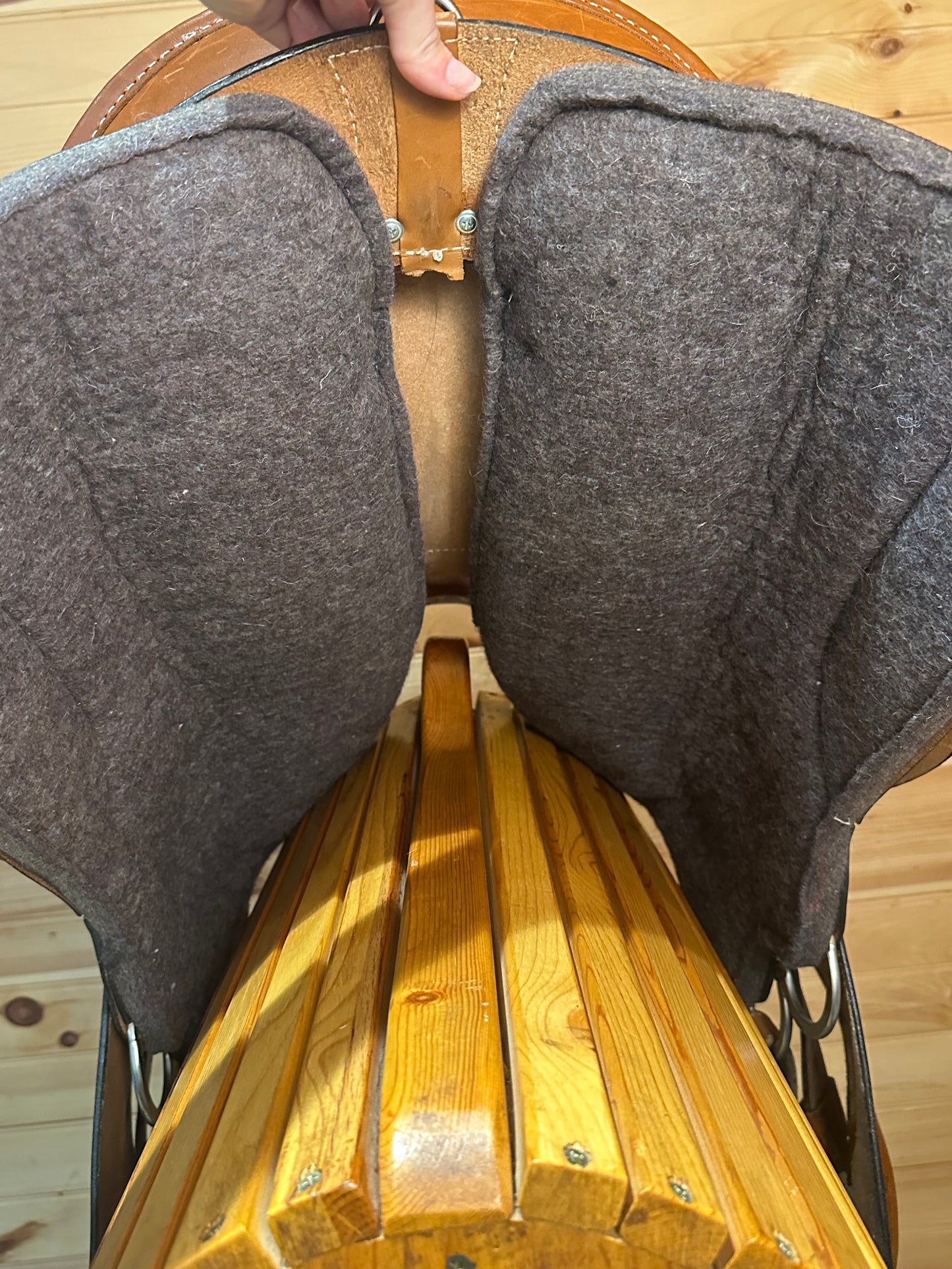16.5” Tucker High Plains Western Trail Saddle Model 260