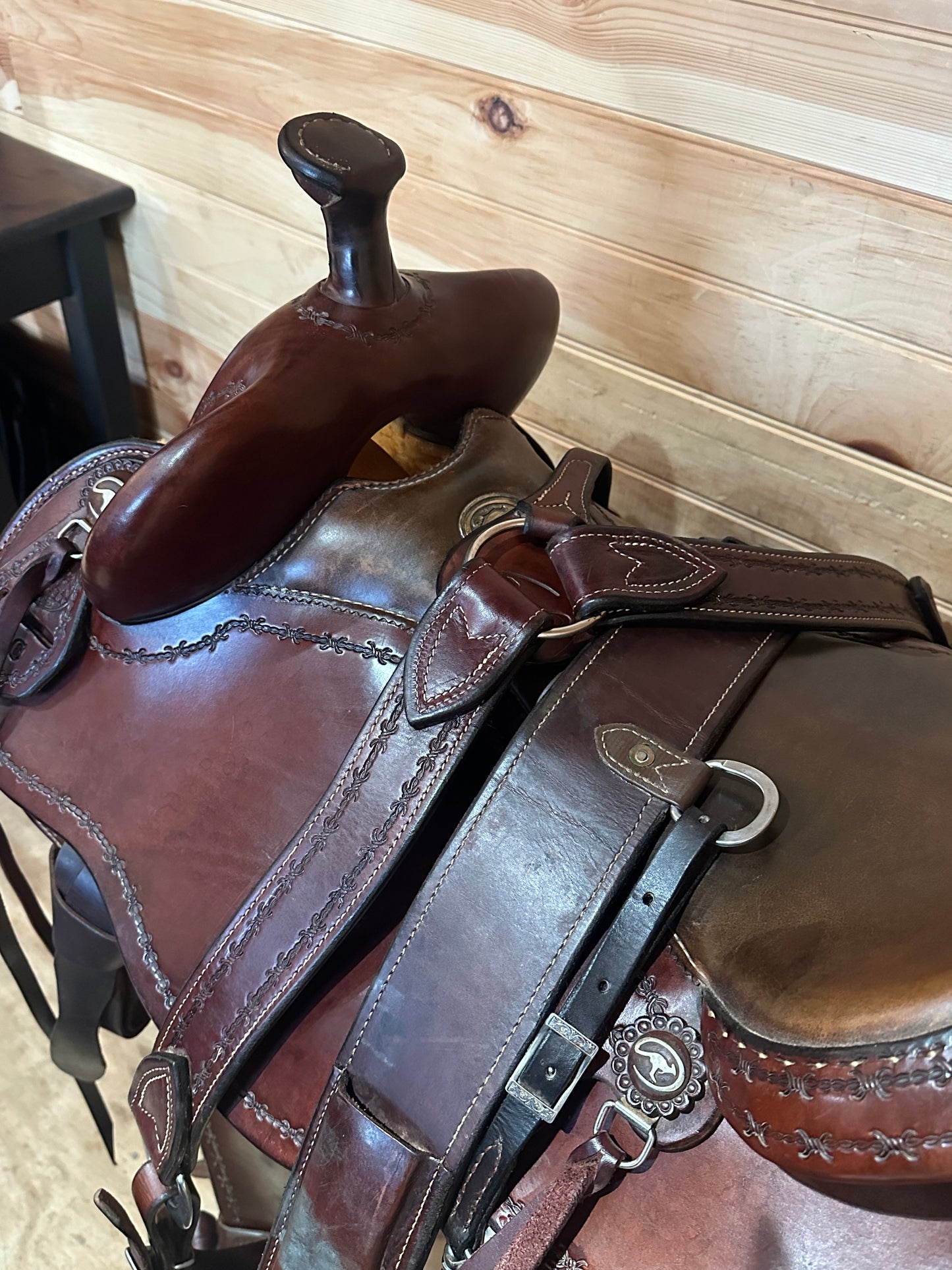 16” Clinton Anderson Aussie Saddle by Martin Saddlery
