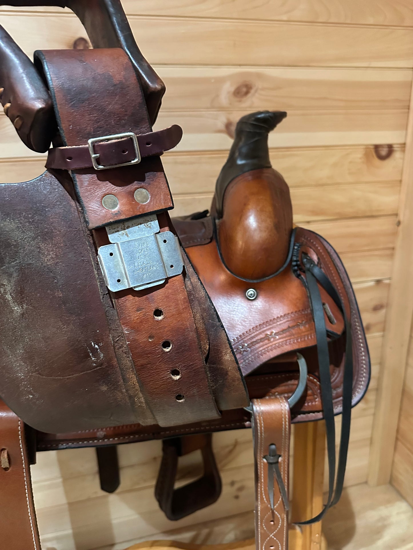16” VH Saddlery Circle M Roper Western Saddle Model 1635