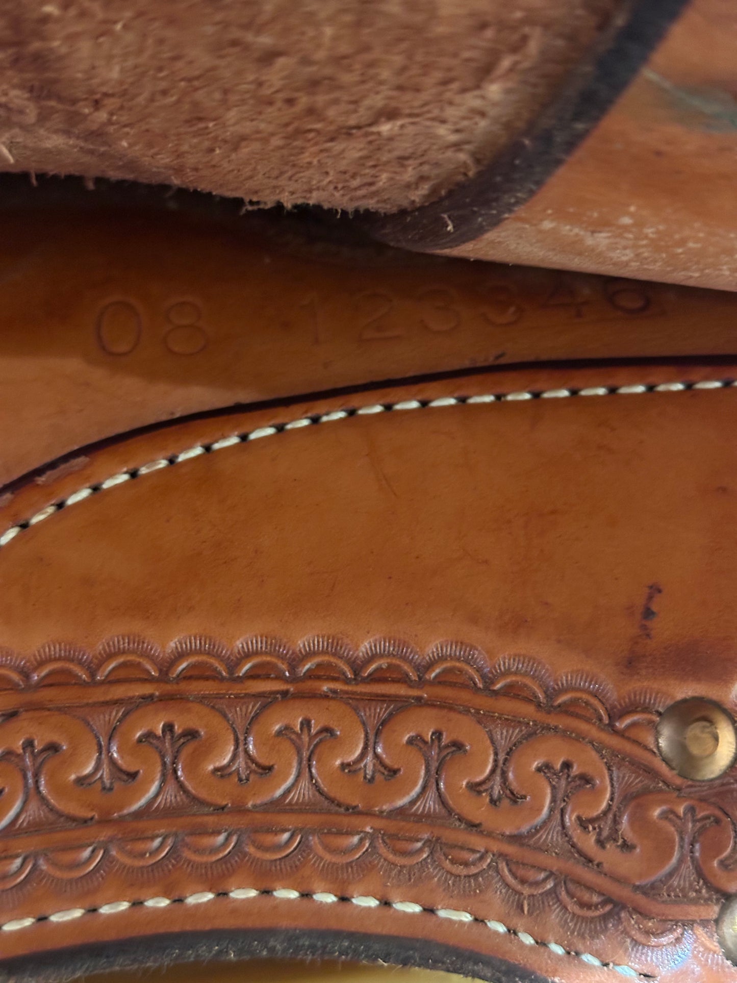 16” Billy Cook Maker Sulphur OK Reiner Western Saddle Model 8915