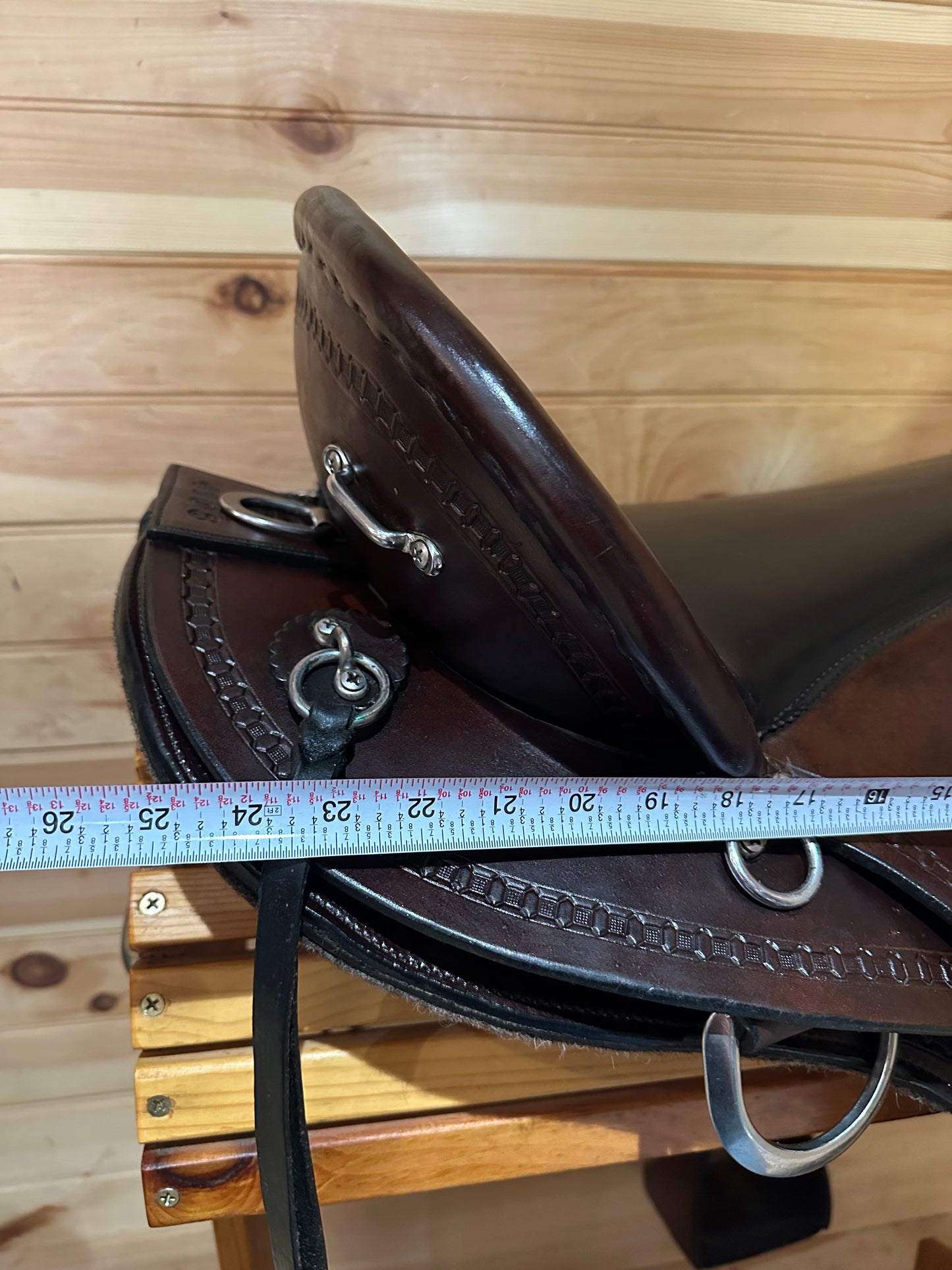 16” Dixieland Gaited Western Trail Saddle