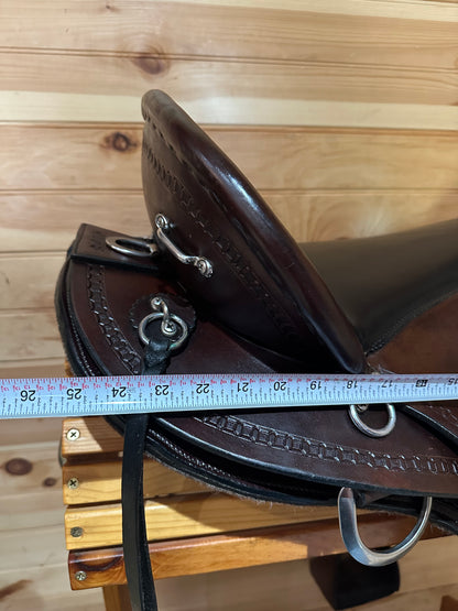 16” Dixieland Gaited Western Trail Saddle