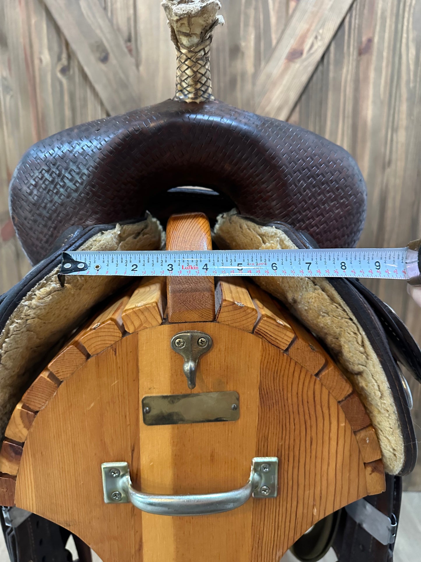 14” Crates Squeak Huber Barrel Racer Western Saddle Model 9224