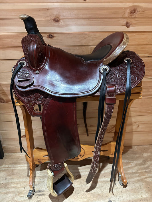 16” McCall Mclite All Around Western Saddle A017 123