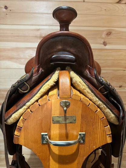 18” Timberline Flex-Panel Western Endurance Trail Saddle