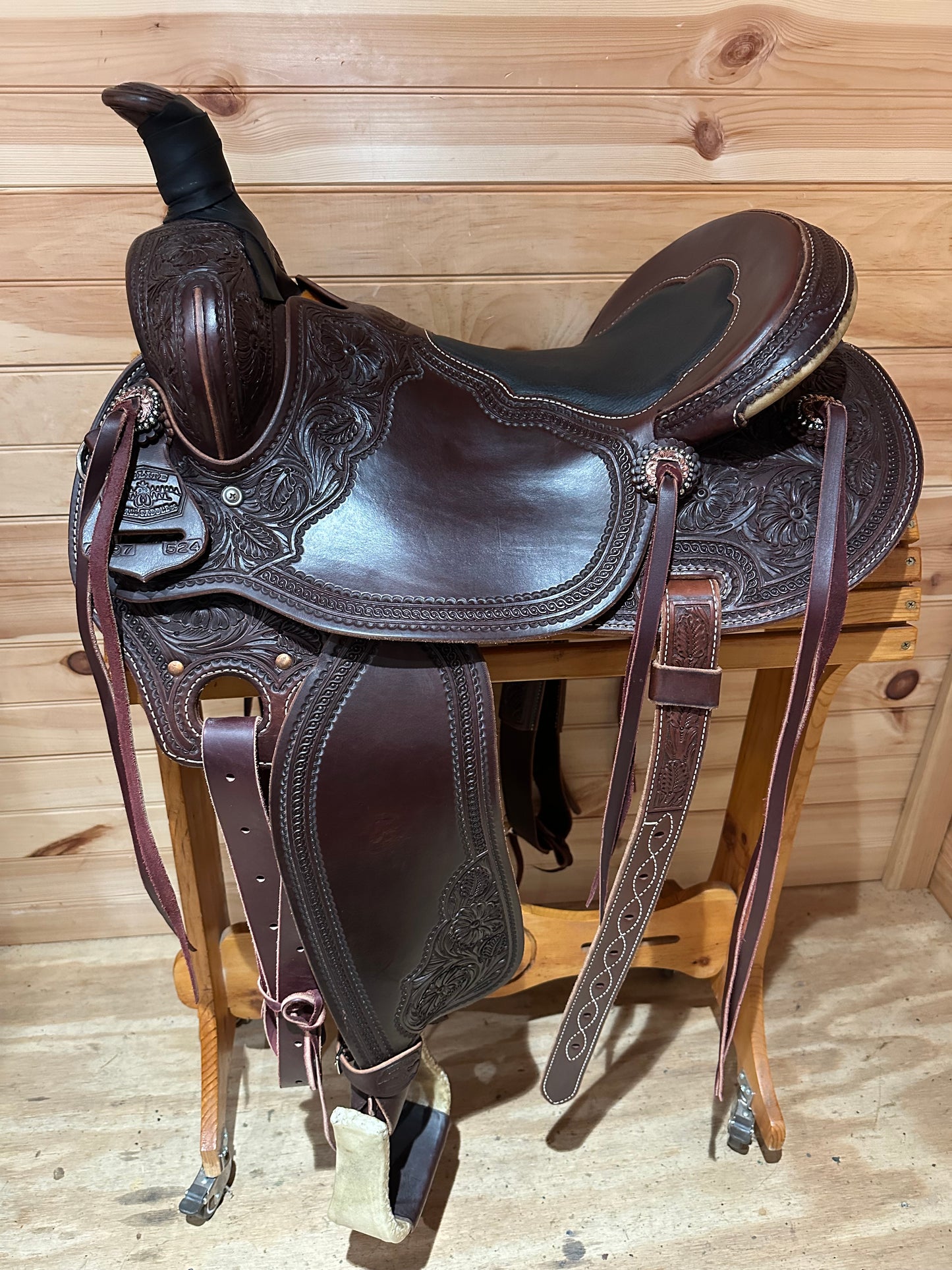 16” McCall Mclite All Around Western Saddle A097 524