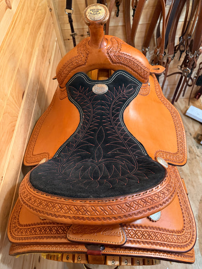 16” Billy Cook Maker Team Roper Sulphur, OK Western Saddle 2122