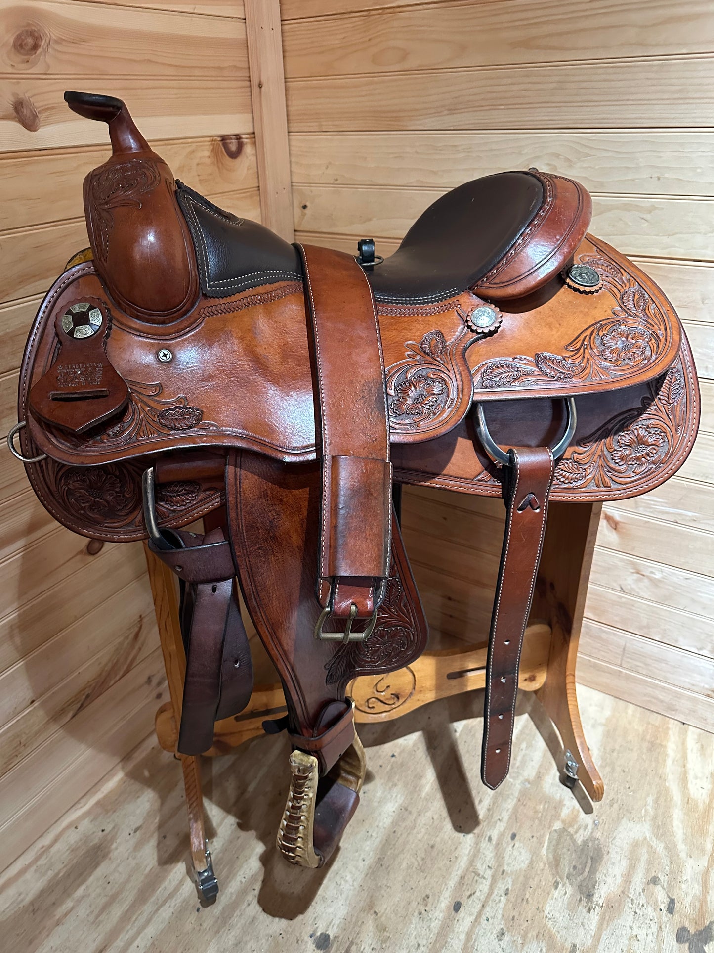 16” Sergeants Texas Classic Western Reining Saddle