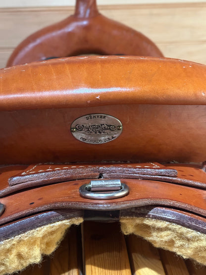 16” Colorado Saddlery “Top of the Rockies Trail” Western Saddle Model 200-6335